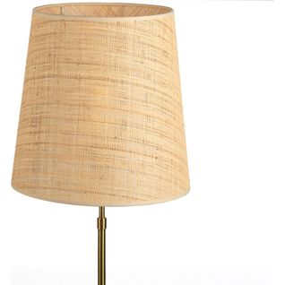 Abat Jour En Fibre Naturelle Finition Crème Ambiance Chaleureuse