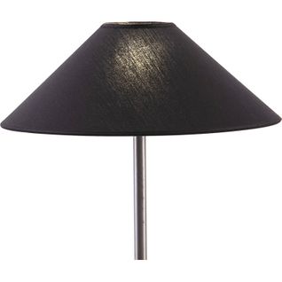 Abat-jour Coton Noir Élégant Pour Lampe De Salon Moderne