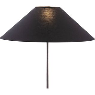 Abat Jour Coton Noir Élégant Pour Lampe De Salon Moderne