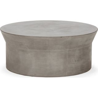 Table à Café Design Effet Ciment Naturel Esprit Contemporain