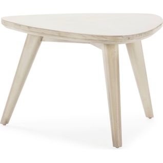 Table De Salle à Manger En Bois De Cèdre Blanc Voilé Élégance