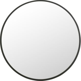 Miroir Rond Noir Mat Design Élégant Pour Une Déco Contemporaine