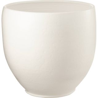 Cachepot Design En Céramique Blanc Style Épuré Pour Intérieur Chic