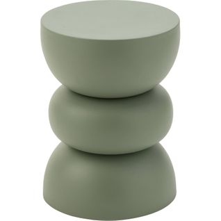 Table D'appoint En Métal Vert Design Moderne Pour Salon