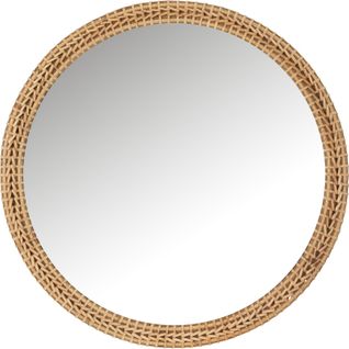 Miroir Rond Bois Naturel Style Scandinave Pour Une Déco Chaleureuse