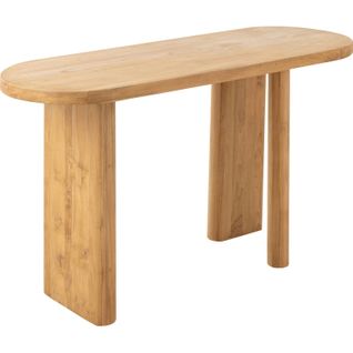 Table En Bois Naturel Élégante Pour Salon Ou Entrée