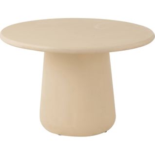 Table à Manger En Bois Beige Design Contemporain Blanc Épuré