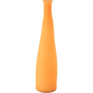 Vase Bouteille En Verre Orange Néon Déco Moderne