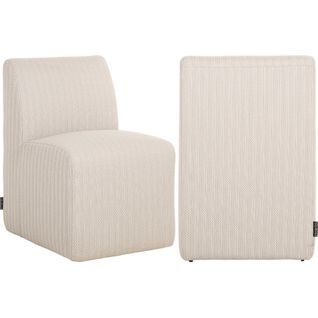 Chaise De Jardin Beige Élégante Pour Repas En Plein Air