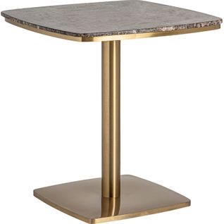 Table De Bar En Marbre Marron Style Art Déco Élégant