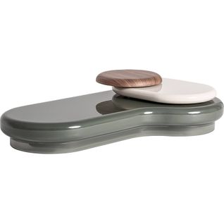 Table Basse Contemporaine En Bois Mdf Finition Brillante Vert