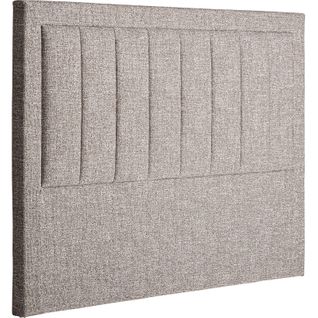 Tête De Lit Contemporaine Gris Marbré En Polyester Et Viscose