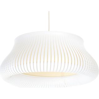 Suspension Design Blanc Forme Originale Pour Salon Ou Chambre D. 45 Cm Blanc