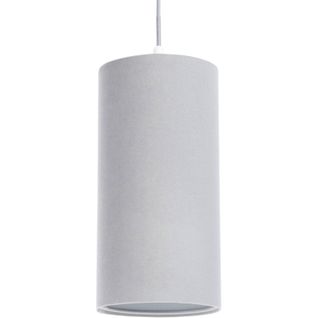Suspension En Tissu Naturel Pour Chambre Enfant Réglable D. 15 Cm - H20 Cm Gris