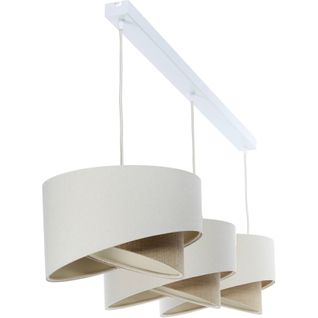 Suspension Boho En Jute Et Lin Style Naturel Ajustable