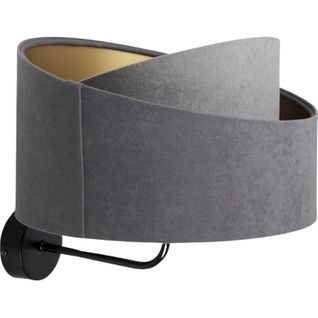 Applique Velours Doré Design Élégant Compatible LED Ambiance Chic