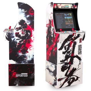 Borne D'arcade Modèle Fighters 2800 Jeux - Ecran 19" 4:3 - 2 Joueurs - 16 Boutons Rétro Éclairés