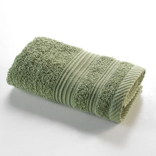 Serviette De Toilette Invite 30 X 50 Cm Tendresse Kaki