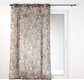 Rideau Voile Sable 140 X 240 Cm Cabanas Camel