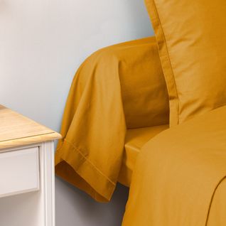 Taie De Traversin 85 X 185 Cm Horizon Ocre