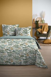 Housse De Couette + Taies 240x220cm Belle Savane