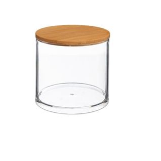 Pot à Cotons Transparent