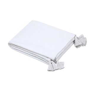 Plaid 125x150cm Collection Pastel Blanc