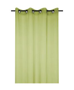 Voilage Uni 135 X 260 Cm Mona Vert Tilleul