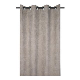 Rideau à Oeillets 140 X 260 Cm Cotele Antoine Beige