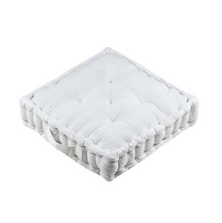 Coussin De Sol Gaze De Coton 45 X 45 Cm Pop Colors Ecru