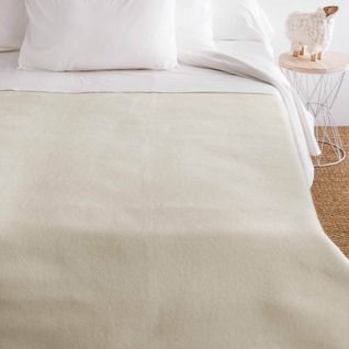 Couverture Volta Blanchi 240 X 260 Cm Blanc