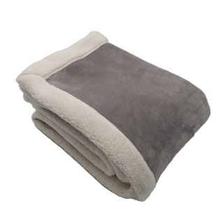 Plaid Weekend Perle 150 X 200 Cm Gris Clair