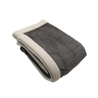 Plaid Weekend Plomb 150 X 200 Cm Gris Foncé