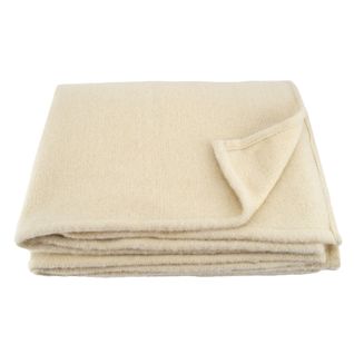 Couverture Laine Naturelle - 220x240 Cm - Naturel
