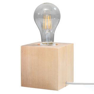 Lampe De Table Azimuth En Bois