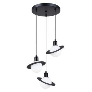 Lampe Suspendue Hyperstar 3p Noir