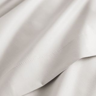 Drap Housse Coton Percale Blanc Bonnet 40 Cm 160x190 Cm