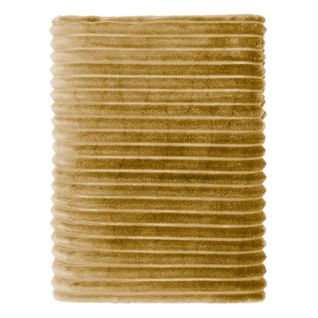 Plaid Polaire Cocooning 150x200 Golden Kaki