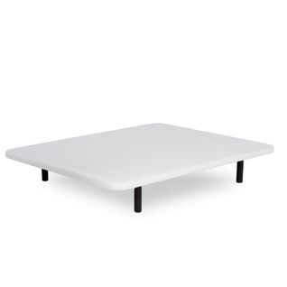 Cache-sommier Jersey Pour Cadre à Lattes Blanc 140x190 Cm