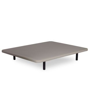 Cache-sommier Jersey Pour Cadre à Lattes Beige 160x200 Cm