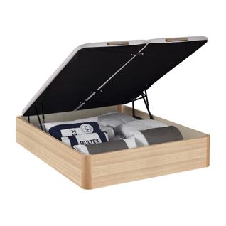 Sommier coffre 2x80x200 cm BULTEX INGENIEUX chêne