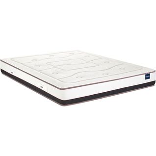 Matelas mousse 200x200 cm PRESTIGIEUX à mémoire de forme ép.25 cm