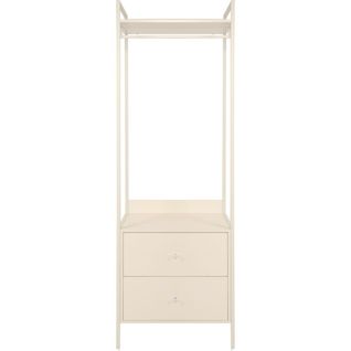 Vestiaire 2 Tiroirs Beige 64 Cm - Veska