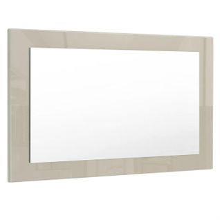Miroir Gris Sable Brillant (hxlxp): 45 X 89 X 2