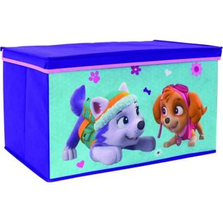 Coffre à Jouets Pliable Pour Enfant Fille - Pat Patrouille