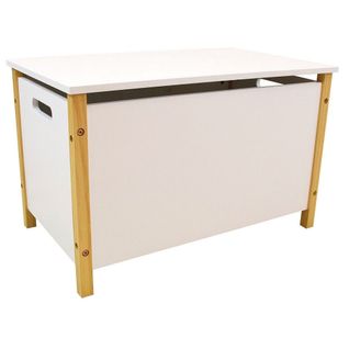 Scandiwood Coffre à Jouets En Bois