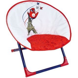 Siège Lune Pliable Pour Enfant - Jeux Olympiques Paris 2024 - L54 X P42 X H47 Cm