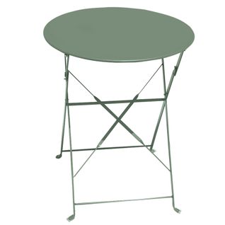 Table De Jardin Pliante - 2 Places - Vert Amande - Capri