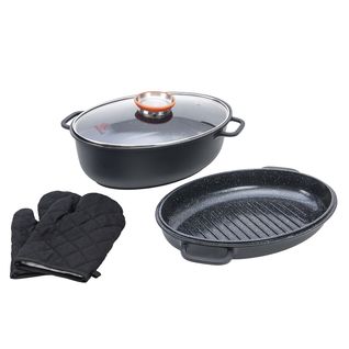 Braisière Noir 38cm - "alizée"