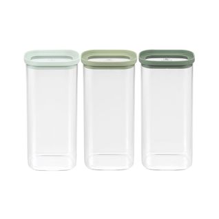 Lot De 3 Bocaux En Verre 2000ml